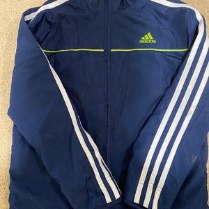 Wind jacket blue and grey